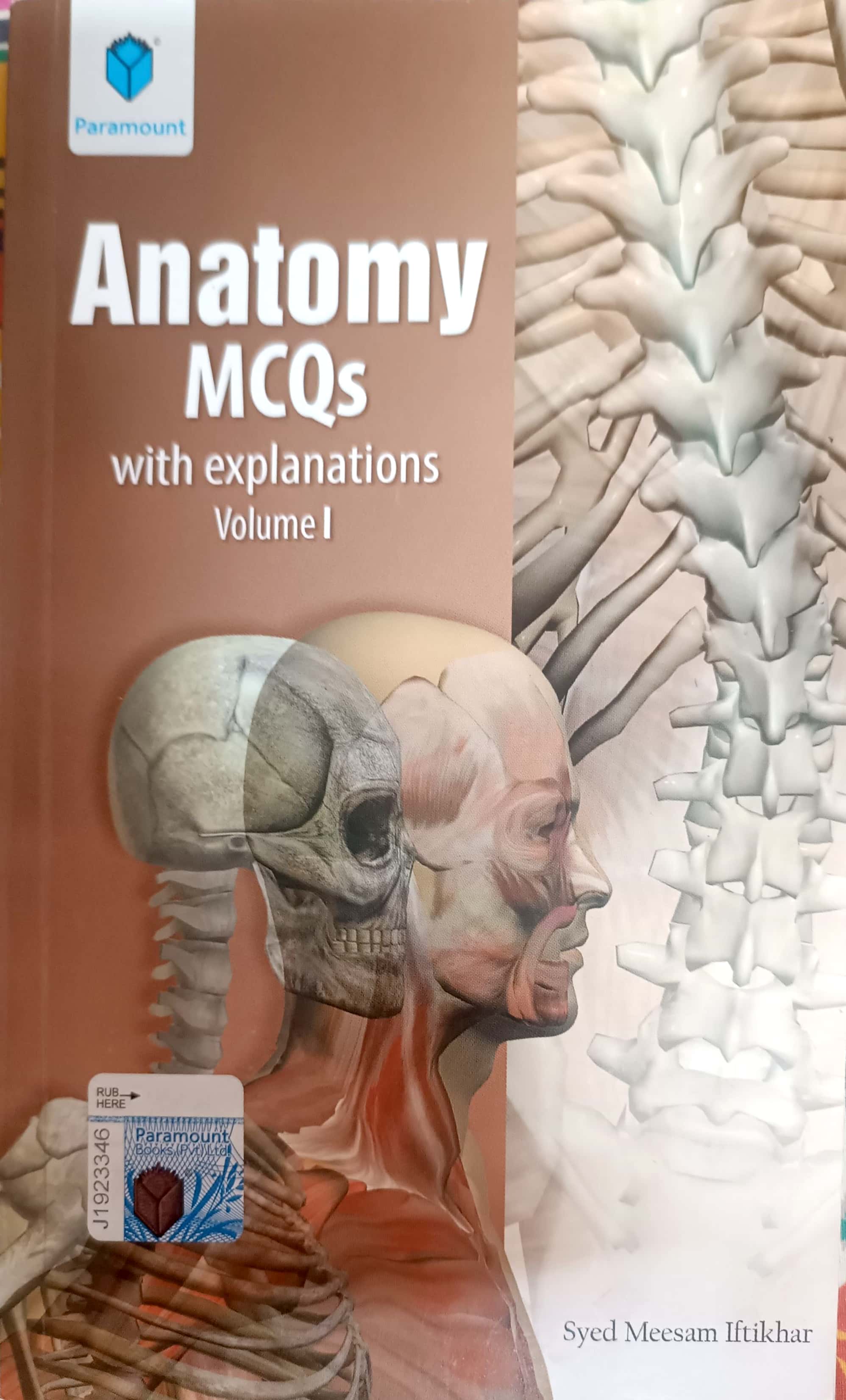 anatomy mcqs with explanation volume 1